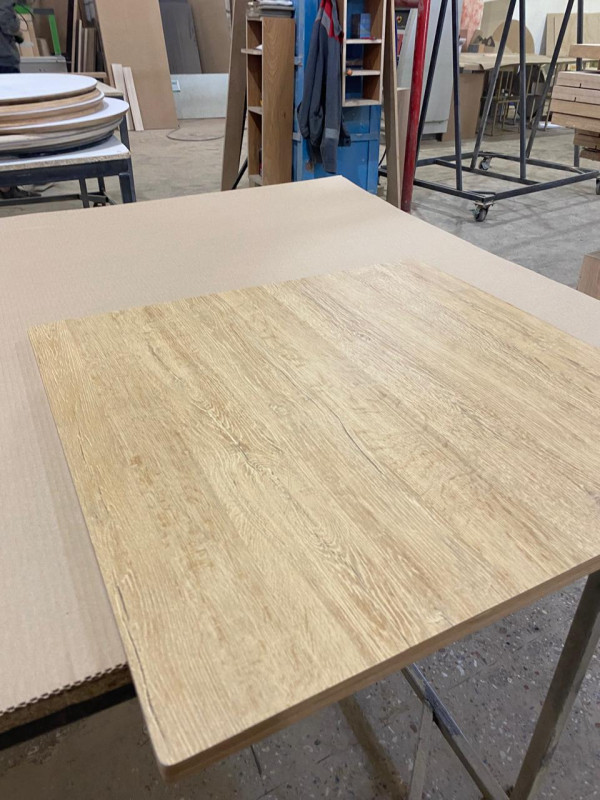 Столешница HPL на основе фанеры влагостойкая - толщина 19 мм (квадратная)