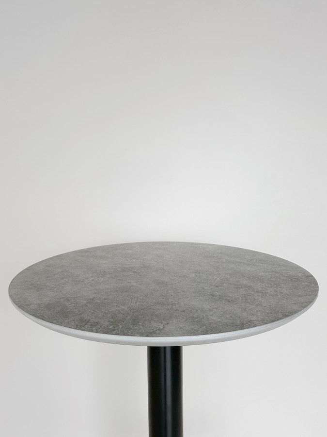 Столешница HPL на основе фанеры влагостойкая - толщина 19 мм (круглая) Бетон_8